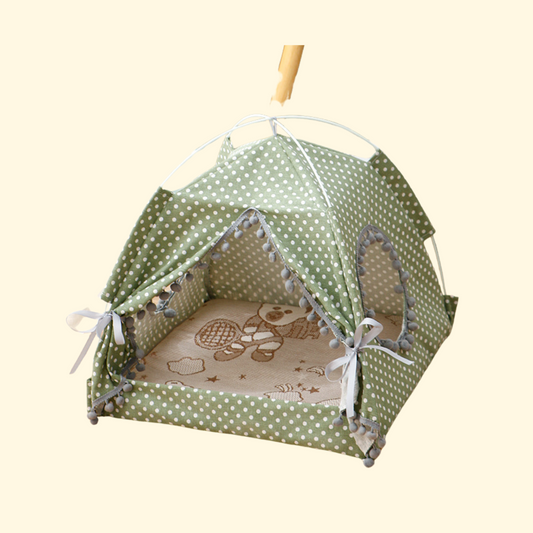 Cat Tent Cat Cat House Enclosed Pet Bed
